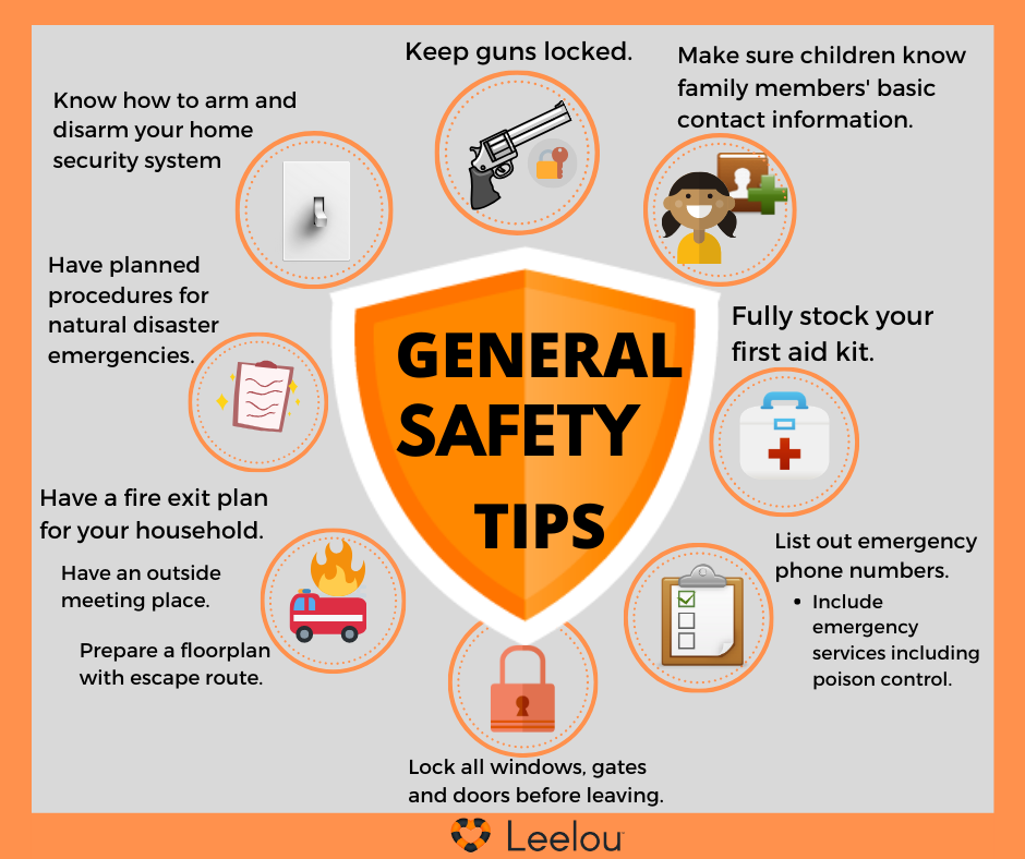 Safety Rules At Home Meet Leelou