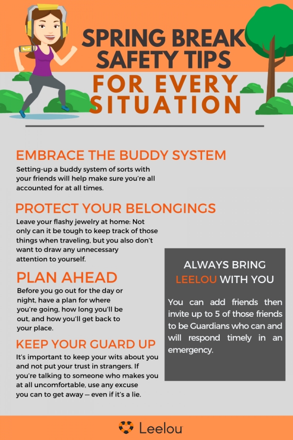 Spring Break Safety Tips for Every Situation